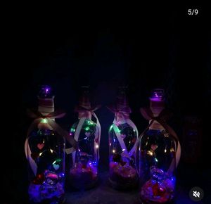 Teddy Bear Glass Lamp