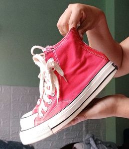 Red High Top Sneakers