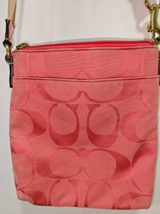 Pink Coach Sling