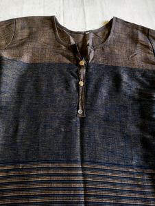 Navy Blue Kurti