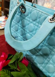 Chic Blue Handbag Christian Dior 1st Copy