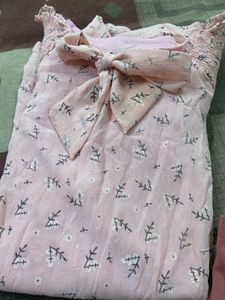 Top With Contrast Pants