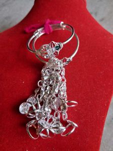 New Born Baby 5 Fingers Hand Assoceries Silver