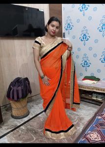 Saree With Readymade Blouse
