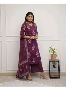 Kurta, Plazzo &amp; Dupatta Set L Size