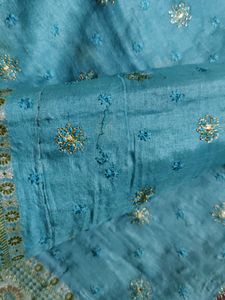 Tussar Silk Saree Without blouse.