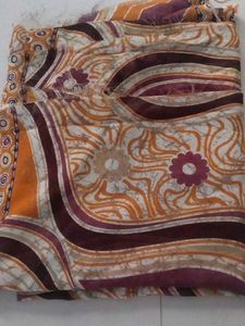 Stylish Patterned Saree  - new