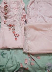 Pink Embroidered Salwar Kameez