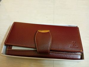 A Brown Leather Purse