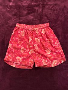 Floral Print Shorts