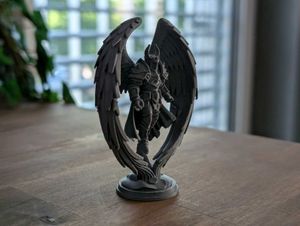 Dark Angel Knight Statue 3d Printed