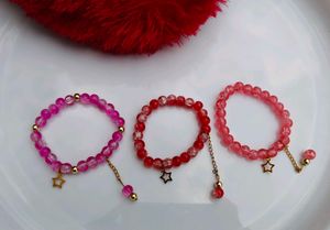 Beaded Star Charm Bracelets