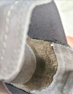 HX London Men’s Suede Chelsea Boots – Light Grey