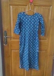 Ajrak Cotton Kurta Top
