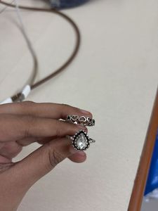 Silver Ring Set