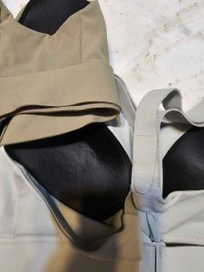Front-Zip Padded Sports Bra Set Of 2