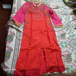 Biba Kurta Pant Set