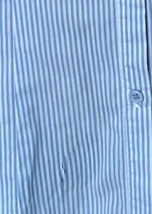 Y2K Striped Blue Shirt