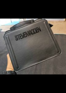 Steve Madden bevelyn Black Satchel