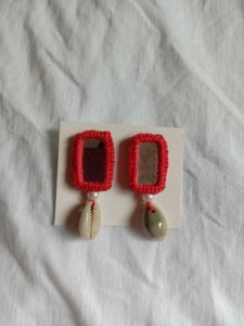 Shell Drop Earrings ( Single Piece)