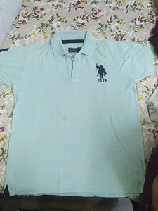 USPA Light Blue Polo Shirt - Size Xxl
