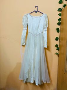 Beautiful Off white Gown
