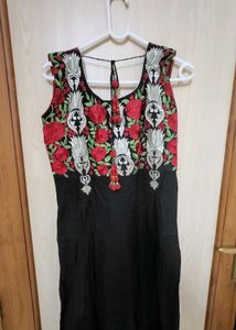 Embroidered Sleeveless Salwar Kameez Never Used