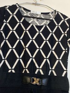 Chic Black &amp; White Dress