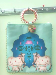 Ethnic Print Pouch