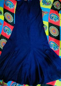 Vintage Blue Sleeveless Dress