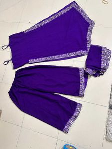 Purple Kurta Set Never Used