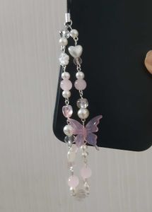 Butterfly Charm Phone Strap