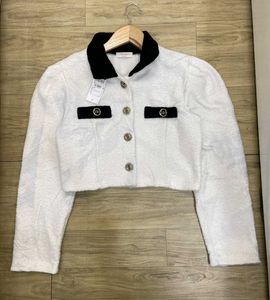 Vintage Aesthetic Elegant Cropped Jacket