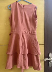 Pink Dress Tiered