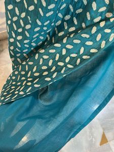 Hand Cut Work Desi Tussar Silk Kurta with Astar W