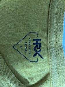 Yellow HRX Tshirt Used XXL Size