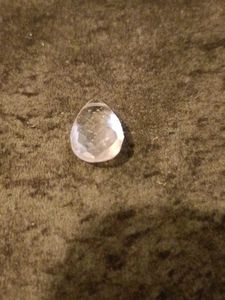 Rose Quartz Teardrop Cabochon