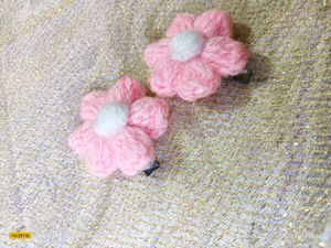 Handmade Crochet Cute Hair Clip