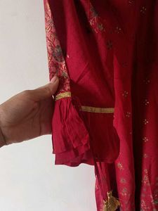 Elegant Maroon Kurta