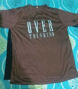 Stylish Brown Graphic Tee