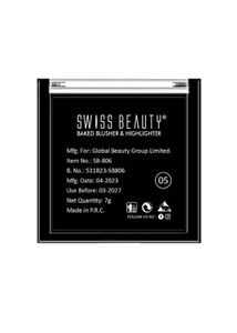 SWISS BEAUTY BLUSH AND HIGHLIGHTER