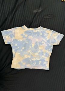Sky Blue Knotted Top