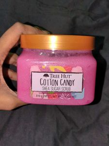 TreeHut Cotton Candy Shea Sugar Body Scrub 50g