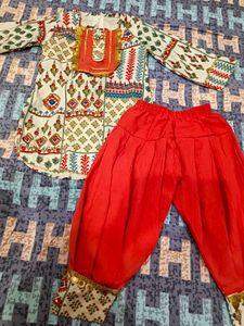 Girls Ethnic Set ( kurta pant)