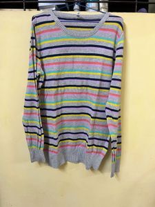 Striped Long Sleeve Sweater