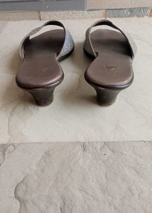 Silver Sparkle Heels