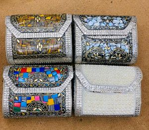1 Brass Unique Mosaic Clutch