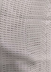 White Crochet Top