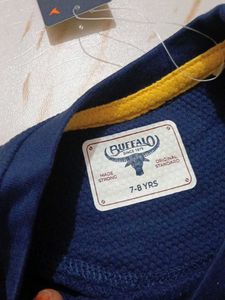 Boy&#39;s Blue Graphic Tee