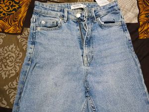 Pull&Bear Straight Fit Light Blue Jeans